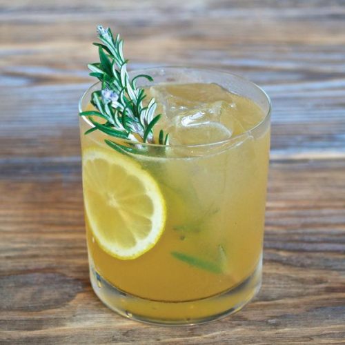 Rosemary Maple Bourbon Sour