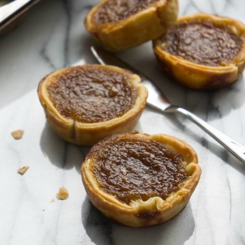 Brown Butter Maple Tarts