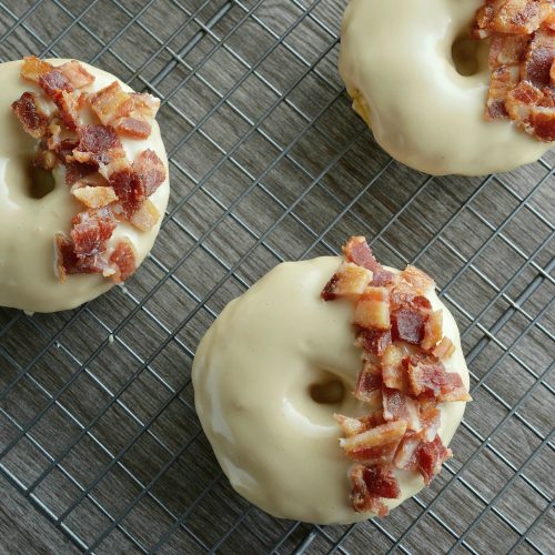 Maple Bacon Donuts