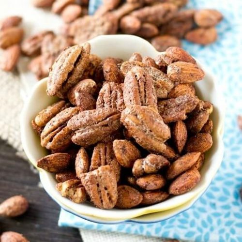 Paleo Maple Glazed Pecans