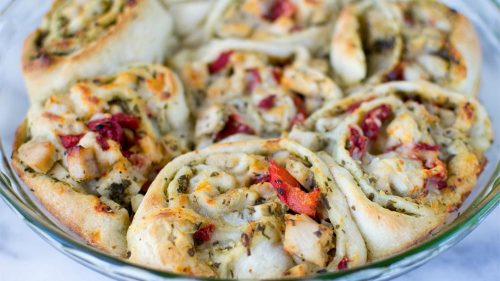 Turkey Pesto Roll-Ups