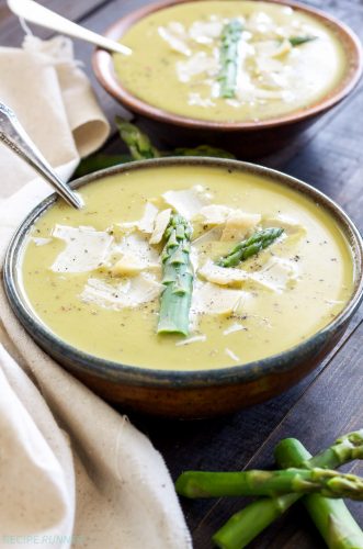 Light Creamy Asparagus Soup